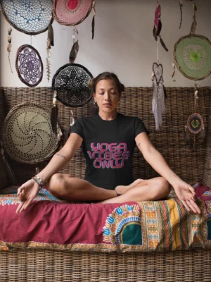 Yoga Vibes Only – Women's T-Shirt