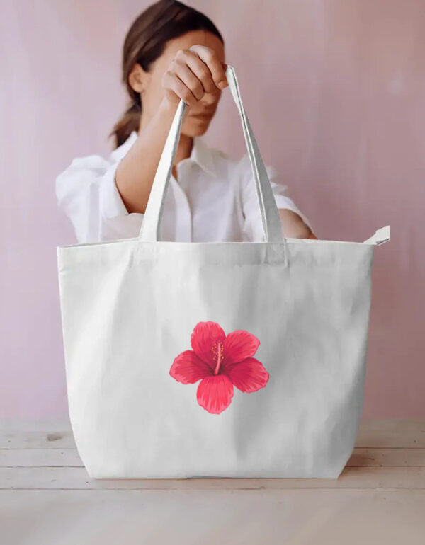 Cool Designer Everyday Large Tote Bag with Zipper