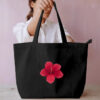 large tote bag with zipper